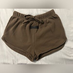 Essentials Taupe Relaxed Shorts